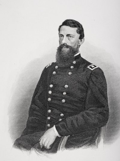 Portret van George Stoneman (1822-94) door Mathew B. Brady